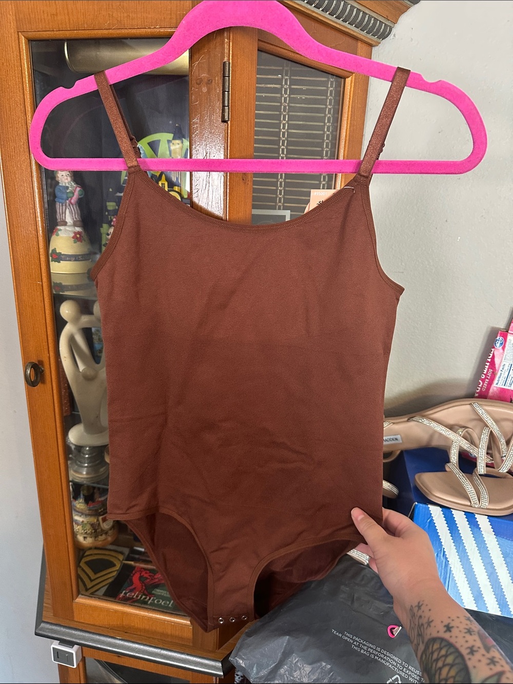 Brown Sculpting Bodysuit